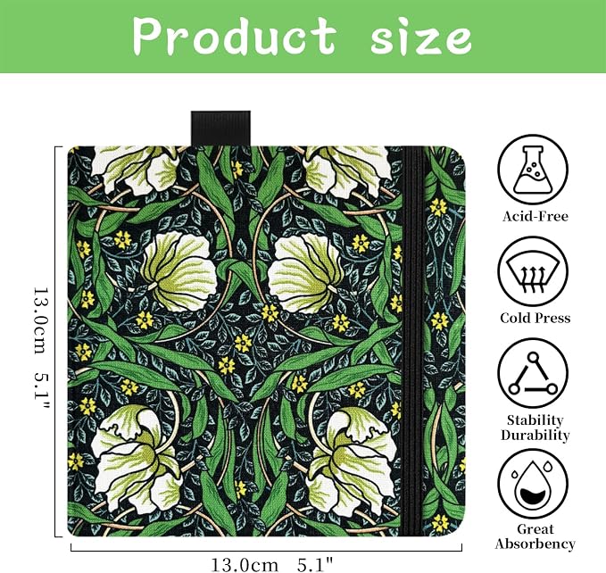 5x5 Handy Portable Handmade Cloth Fabric Hardcover Sewing Binding Travel - Image 2