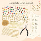 YOJO 313 Pcs Metal Bookmarks Making Kit, 12 Set DIY Bookmark Blanks Craft - Image 2