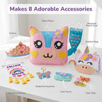 Craftorama Sewing Kit for Kids, Fun and Educational Accessories Craft Set for - Image 2
