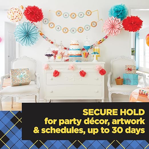 Scotch Wall-Safe Tape, 4 Dispensered Rolls, Sticks Securely, Removes Cleanly - Image 6