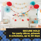 Scotch Wall-Safe Tape, 4 Dispensered Rolls, Sticks Securely, Removes Cleanly - Image 6