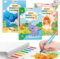 TECJOE 3 Pack Paint with Water Coloring Books by TECJOE