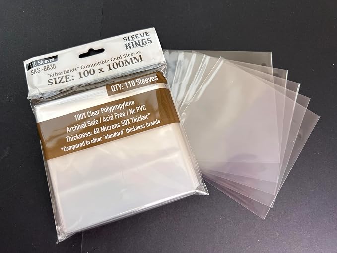 Sleeve Kings Etherfields Compatible Card Sleeves 100 X 100 mm - Image 4
