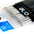 50 Pcs Fine Detail Synthetic Paint Brush Set, Pointed Round Size #00 Small | - Image 4