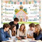 Motivational Bulletin Board Classroom Decoration Boho Our Class is A Family - Image 7