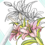 Ohuhu Fineliner Pens Micro Drawing Pens: 8-size Tips Waterproof Pigment Black - Image 7