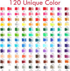 KALOUR Premium 144 Drawing Pencil Set, including 120 Colored Pencils and 24 - Image 2