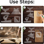 Charcuterie Board Templates, 5mm Christmas Clear Cut Board Woodworking Handle - Image 5