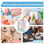 6 Pack Double Sided Tape Roller, Double Sided Adhesive Scrapbook Tape - Image 6