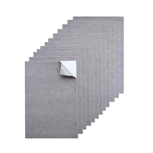 Jtnohx Self Adhesive Felt Sheets, 12 Pieces Felt Fabric - Image 8