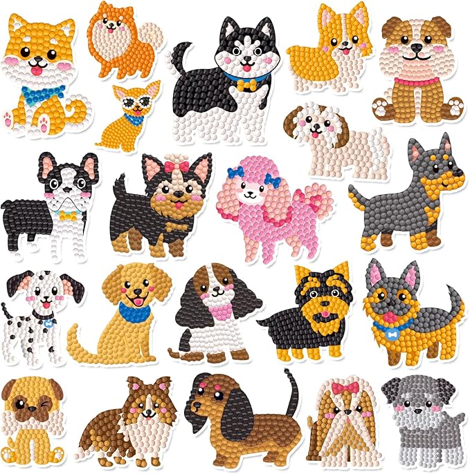 Labeol Diamond Art Kits for Kids Boys and Girls Ages 6-8-10-12 Easy to DIY by Labeol