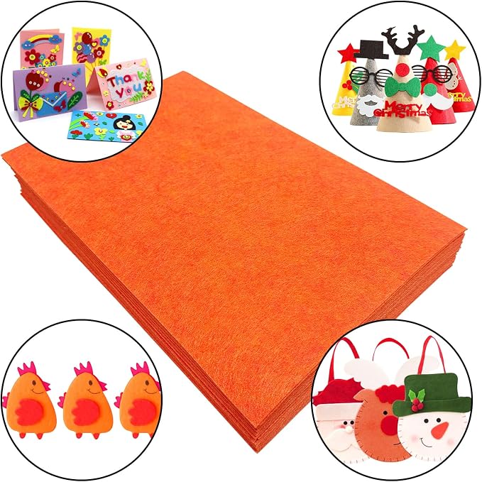 Stiff Felt Sheets, Craft Felt Square - Image 2
