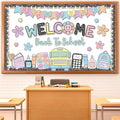Composition Notebook Bulletin Board Welcome Back to School Classroom by ojustbeok