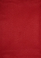 Rocking Red - Wool Felt Oversized Sheet - 35% Wool Blend - 1 12x18 inch Sheet - Image 2
