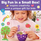 Creativity for Kids Mini Garden: Pony Terrarium Kit | Summer Crafts for Kids | - Image 3