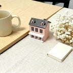 Miniature Villa Model Wooden Tiny House Compact Dollhouse Mini House Storage - Image 4