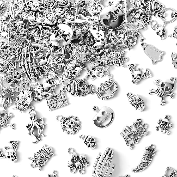 MARFOREVER 120 Pcs Halloween Charms by MARFOREVER