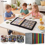 Card Binder 16 Pocket, Premium 1024 Double Sided Pocket Collection Binder - Image 8