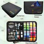 VelloStar Sewing Kit for Adults – Easy to Use Needle and Thread Kit, 24 Color - Image 6