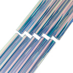Transparent Waterproof PVC Vinyl 10 Pcs 8.3 x 11.8 inches Iridescent Shine - Image 3