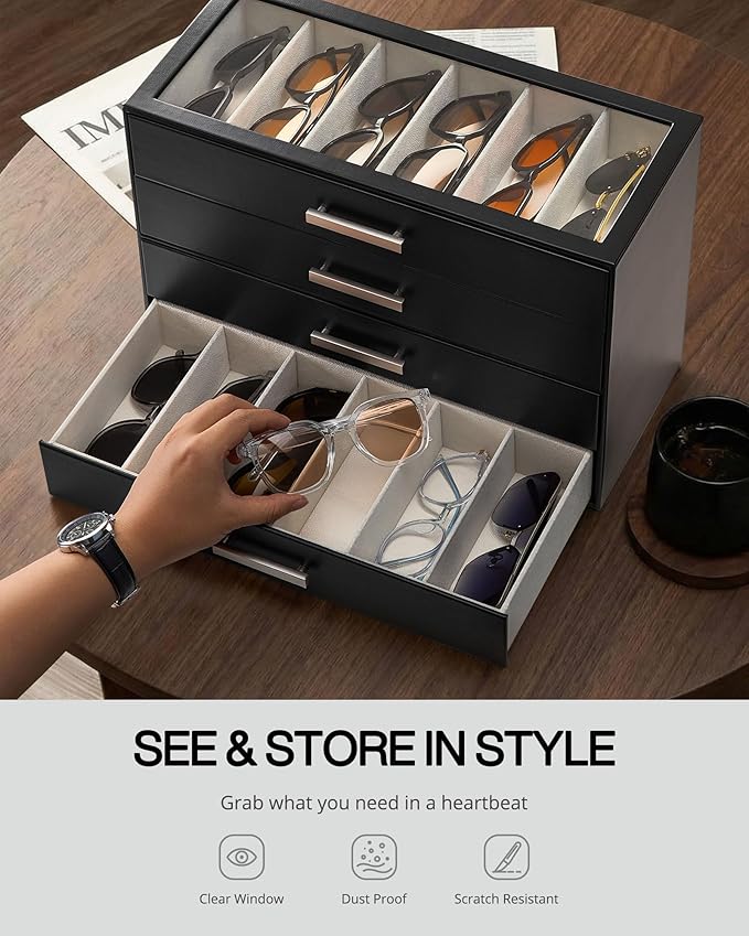 ProCase Sunglasses Organizer Box - Image 4