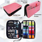 Easy-to-Use Pink Sewing Kit - Image 9