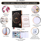 Life Planner - Undated Weekly & Monthly Planner, 12-Month Journey to Increase - Image 2