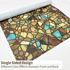 funlife Original Hand-Drawn Privacy Stained Glass Window Film, Single Sided - Image 6