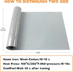 HTVVETUR Glitter Heat Transfer Vinyl - Image 2