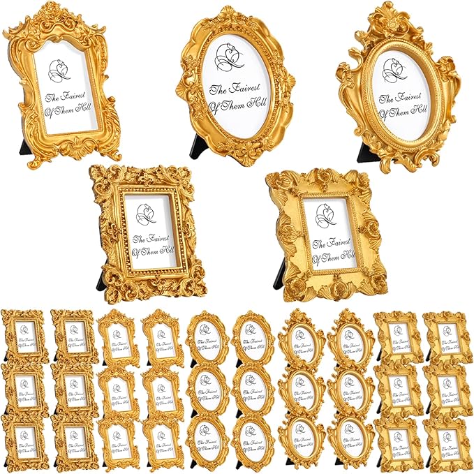 Maitys 40 Pcs Mini Picture Vintage Frames by Maitys