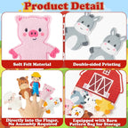 COcnny Farm Animal Finger Puppets - Image 3