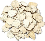 100 Pcs Unfinished Wooden Cutouts Fruit Wood Shapes Painting Wooden Crafts Wood - Image 8
