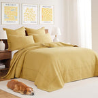 Levtex Home Cross Stitch Reversible Queen Bedspread Set - Image 2