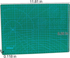 A4 Self Healing Cutting Mat, 12 x 8 in, Anti-Slip Surface, Rotary Cutter Mat - Image 2