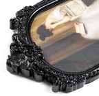 4x6 Black Picture Frame, Vintage Ornate Arched Photo Frame, Glass Front - Image 7