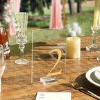 UNIQOOO 20 Pack Clear Blank Acrylic Sign - Image 5