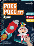 jackinthebox Poke Poke Art for Kids – Space Theme, Flower Pressing Kits by JackInTheBox