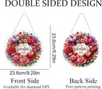 JJFox Diamond Art Hanging Kit for Adult, Special Shaped Rhinestone, DIY Acrylic - Image 7