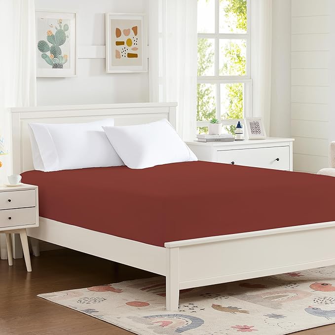 Hotella 100% Microfiber Twin Size Fitted Sheet Only, Ultra Soft Hotel Quality by Hotella