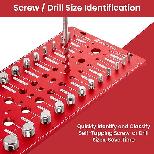 Thread Checker, 76 Nut and Bolt Thread Checker, 28 Standard & 28 Metric & 20 - Image 5