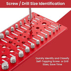 Thread Checker, 76 Nut and Bolt Thread Checker, 28 Standard & 28 Metric & 20 - Image 5