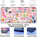 Funny Pink Desk Mat, Cute Colorful Desk Matt, - Image 2