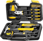 CARTMAN 39-Piece Household Tool Set, DIY projects, furniture setup, and daily by CARTMAN