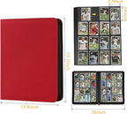 16 Pocket Ringless Side Loading Trading Card Binder, 1024 Cards PU Fixed Page - Image 2