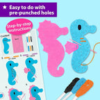 KRAFUN Mermaid Sea Animals Sewing Kit - Image 4