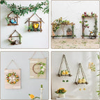 TKOnline 200Pcs Craft Sticks, 10cm 0.1-0.2 Inch in Diameter Wood Log Sticks - Image 4