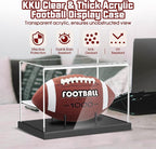 KKU Football Display Case, Acrylic Football Case - Image 4
