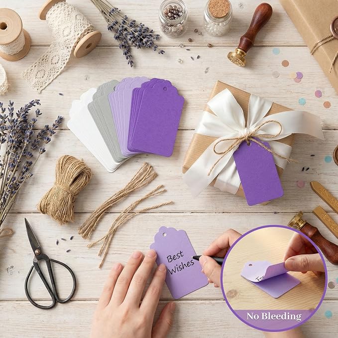 SallyFashion 170PCS Gift Tags - Image 4