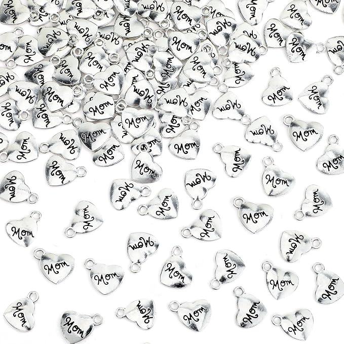 MARFOREVER 120 Pcs Mother's Day Charms by MARFOREVER