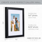 Sheffield Home 4 Piece Gallery Wall Frame Set, 8x10 Inch - Image 3